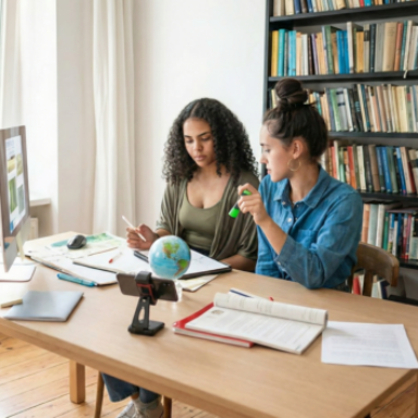 Logo do grupo Geografia 🌍🧭